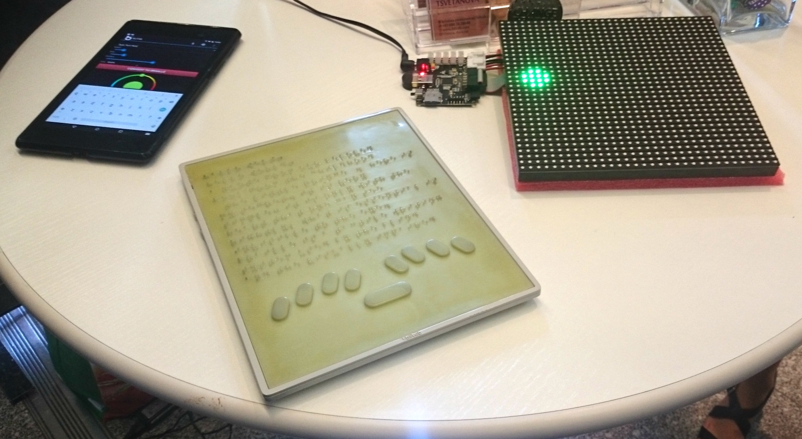 blitab braille tablet blind