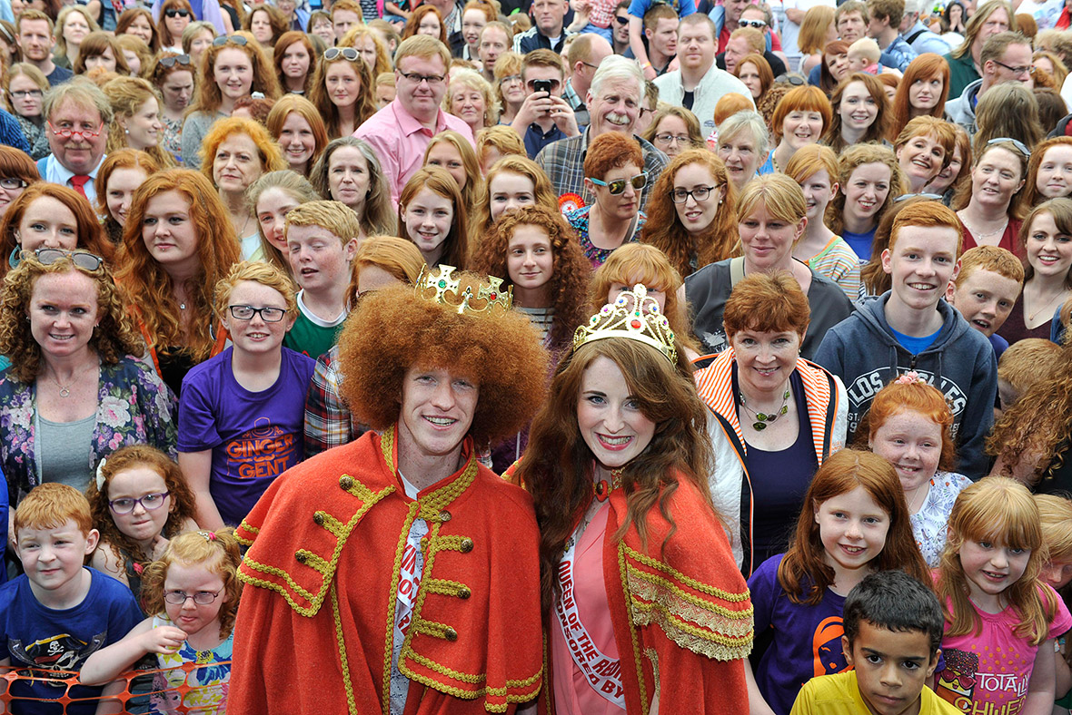 Irish Redhead Convention Gingerness Celebrated At Quirky Cork Festival