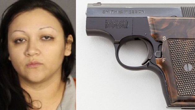 <b>Ashley Castaneda</b>: Texas police find fully loaded gun in woman&#39;s vagina - gun-vagina