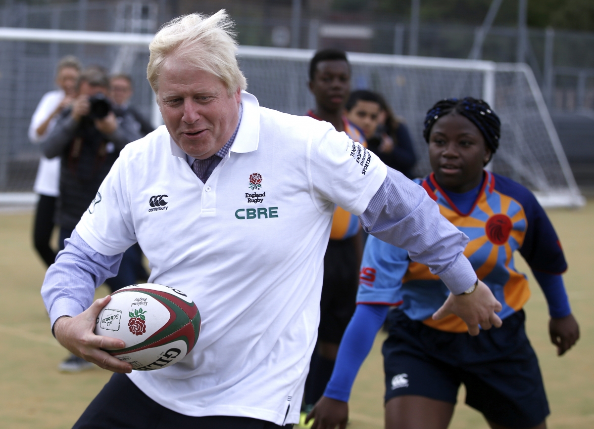 Boris Johnson Watch Mayor of London knock over Japanese child during