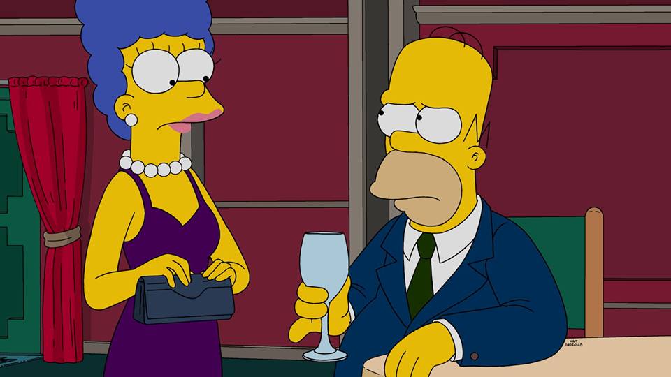Watch The Simpsons Season 27 Premiere Online Homer And Marge Separate As Lena Dunham Guest Stars