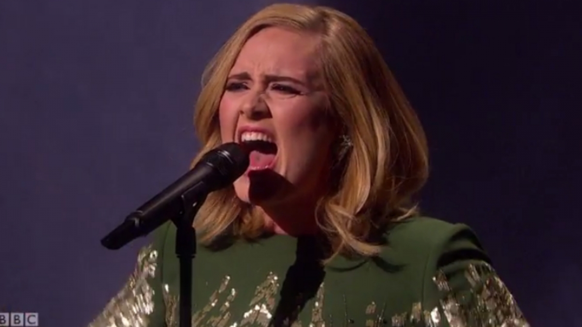 Adele Hello performance