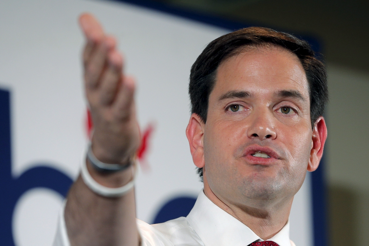 Marco Rubio Criticises Hillary Clinton For Refusing To Say US At War ...