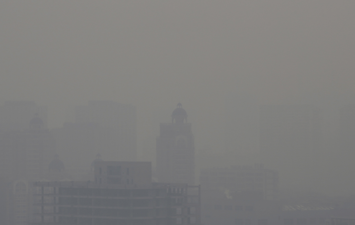 Beijing smog red alert