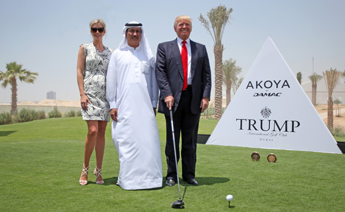 Trump's sons launch luxury golf course in  Dubai amid conflict-of-interest concerns