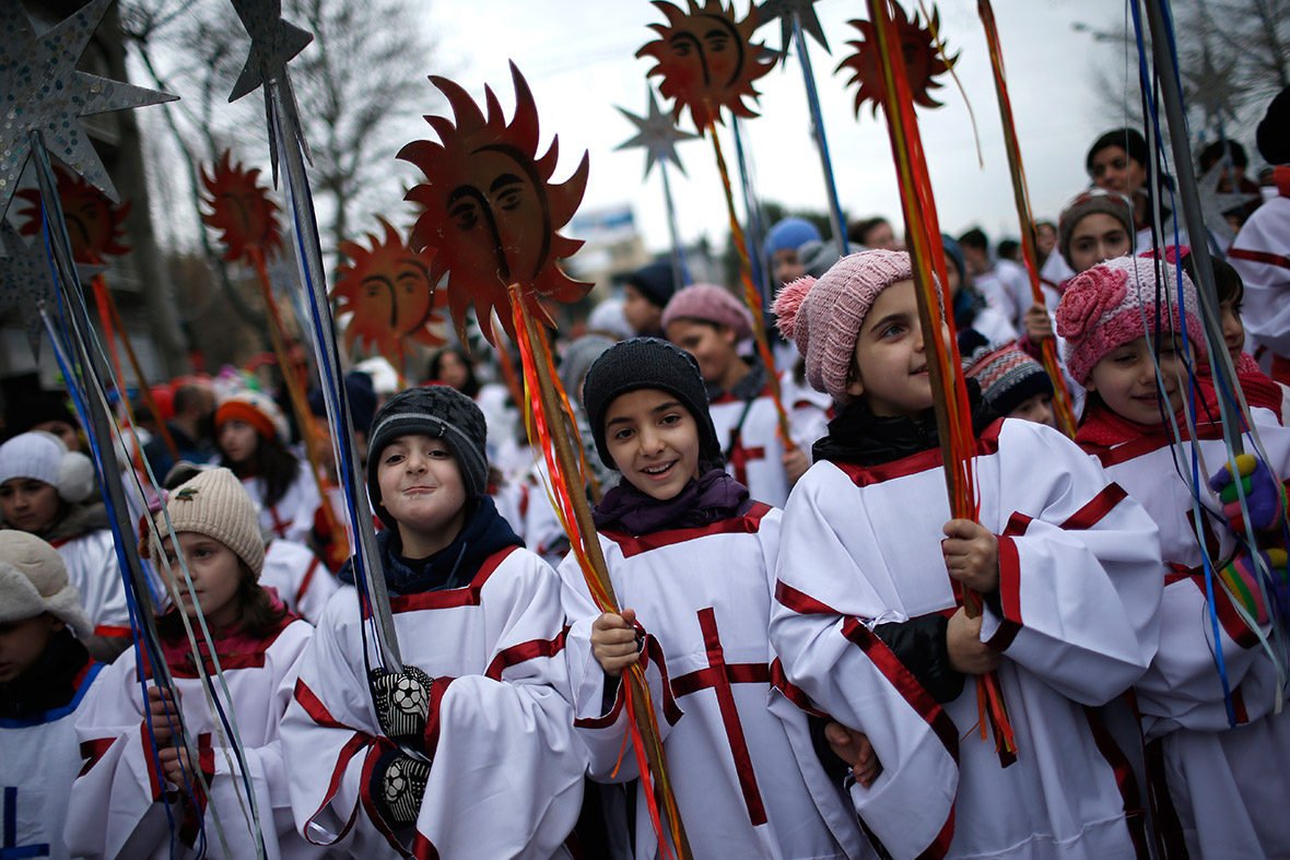 Orthodox Christians around the world celebrate Christmas Day