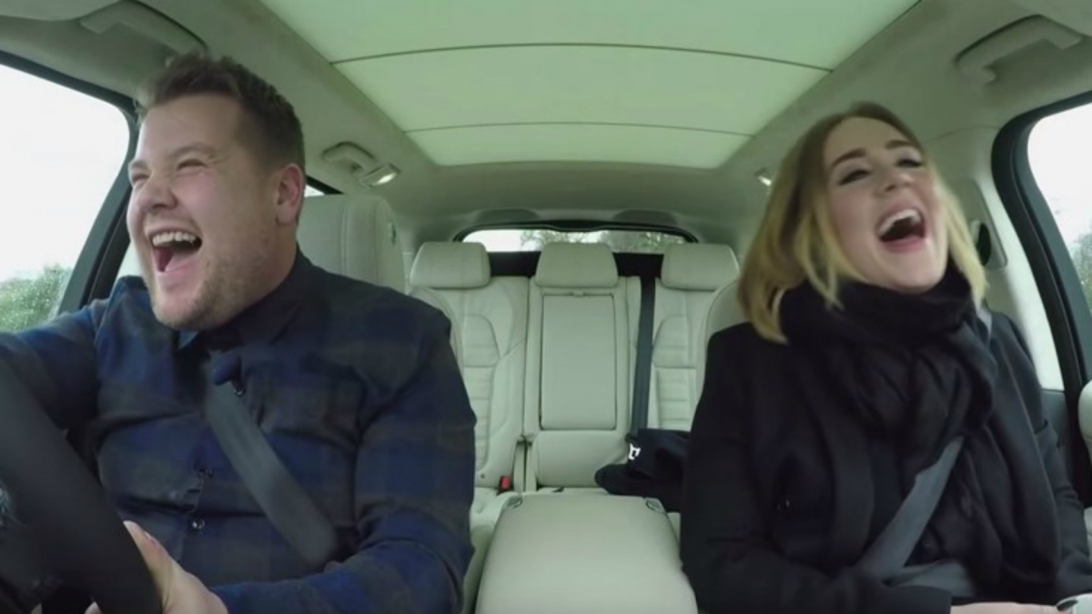 Adele Carpool Karaoke James Corden Joins 25 Diva For Hello Duet In New Teaser 