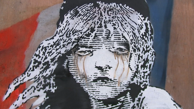 Banksy's London Les Miserables mural attacks conditions in Calais camp