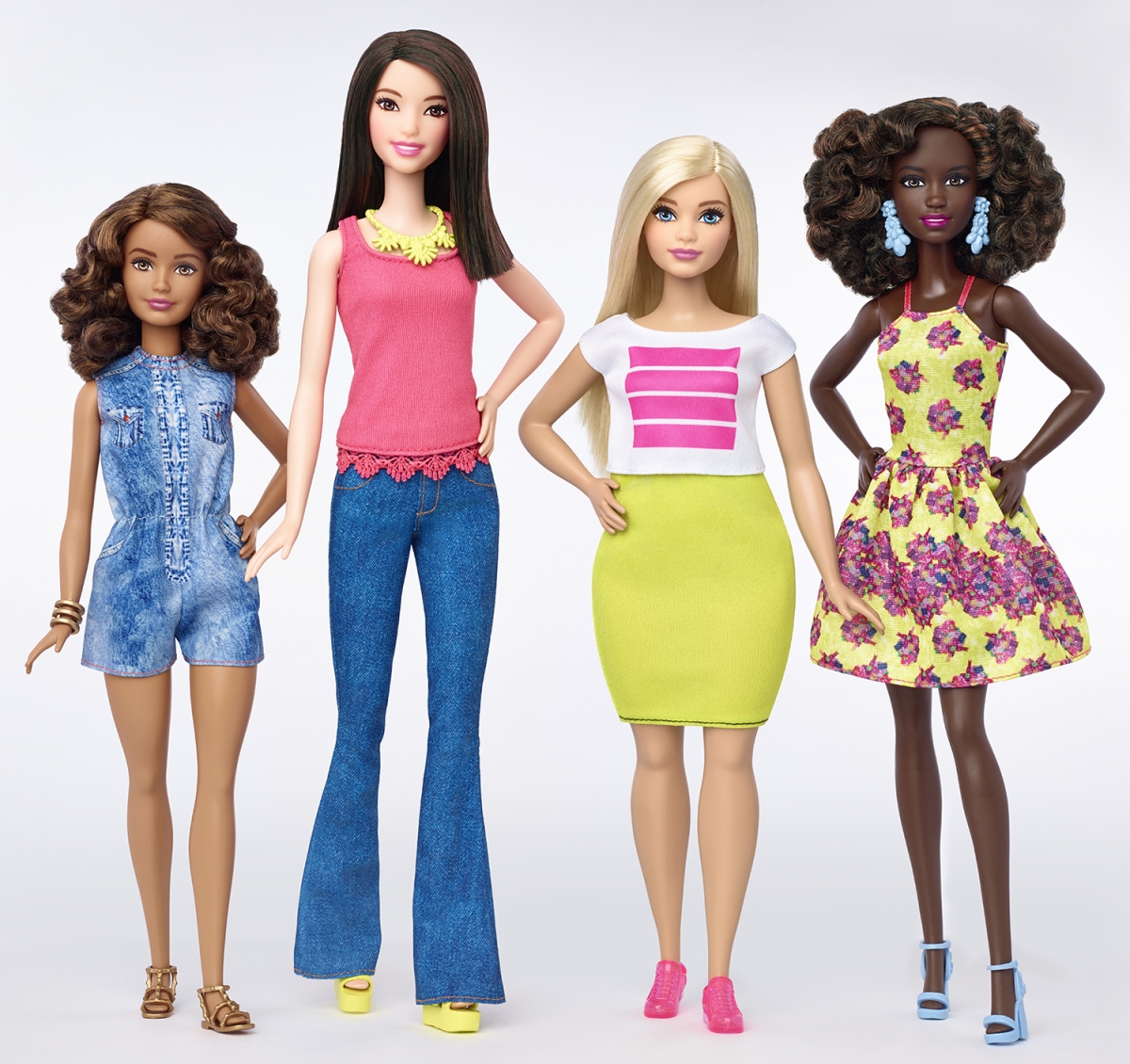 Barbie The Doll Evolves As Mattel Launches Figure With Different Skin Tones And Body Types