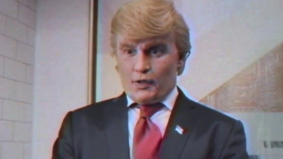 Johnny Depp plays Donald Trump in goofy faux biopic on ...