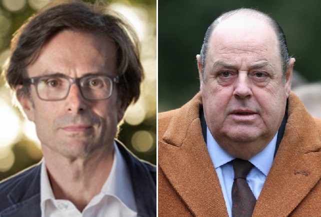 ITV's Robert Peston tells Tory MP Sir Nicholas Soames to 'eff off' following unsolicited style advice