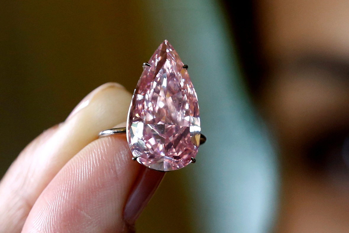 Oppenheimer Blue Diamond Sells For World Record £40m At Christies Auction 