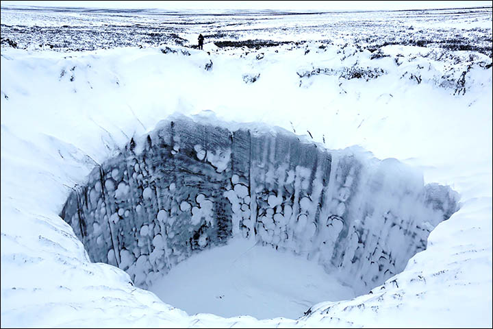 Siberian crater