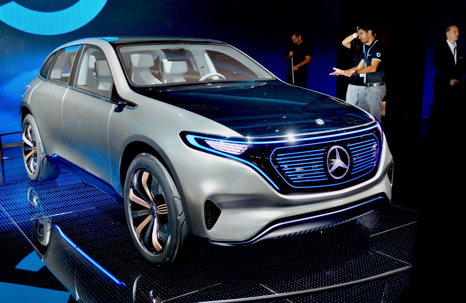 Generation EQ Mercedes' electric future starts right here