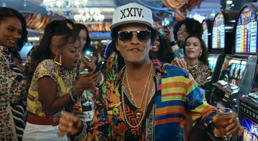 Bruno Mars drops funky new video as preview to 24K Magic album