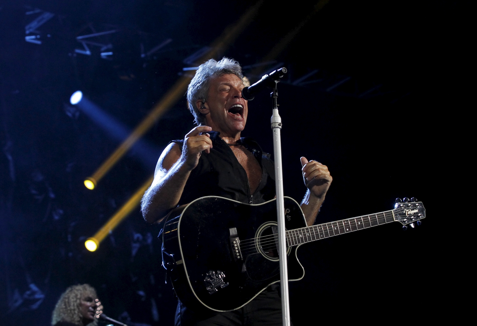 Jon Bon Jovi says his wife saved him from the 39;darkness39; that engulfe