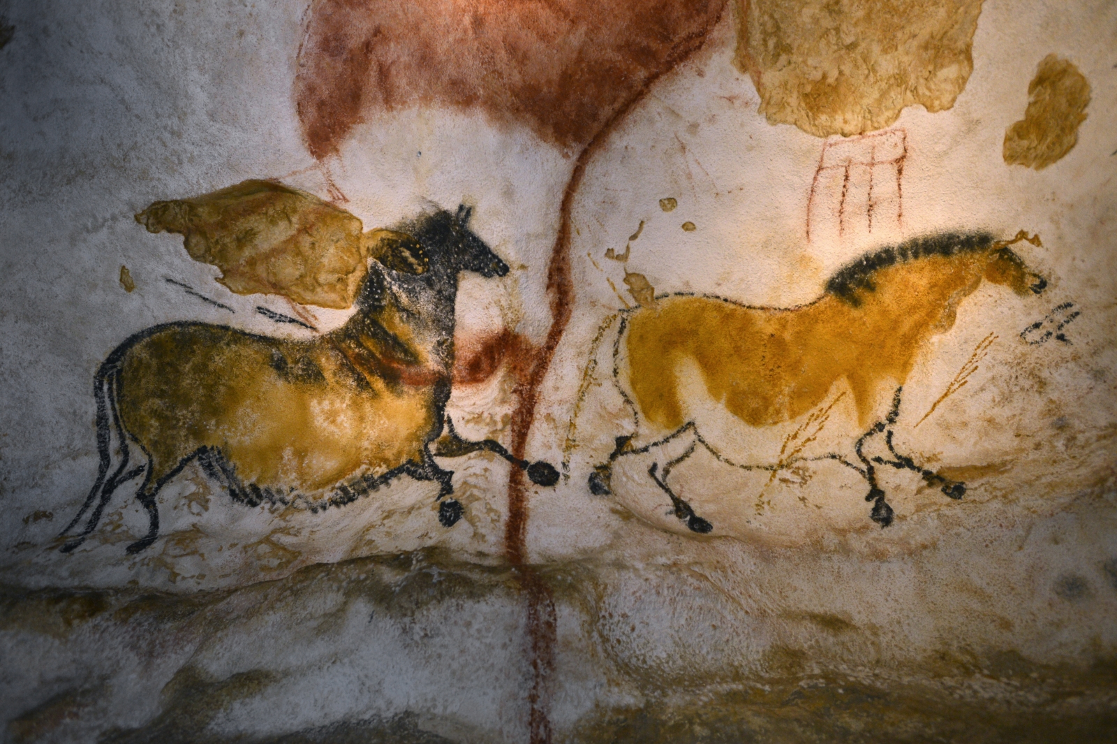 Лошадь палеолит пещера Ласко Франция