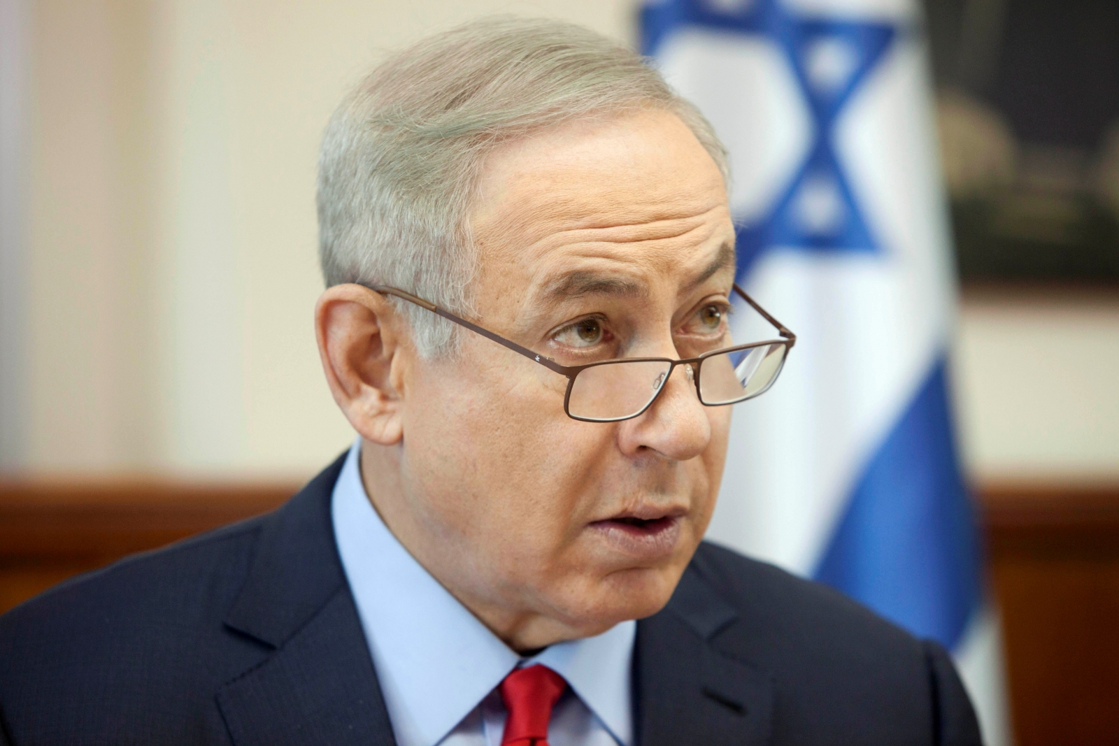 Benjamin Netanyahu Naked Poster Showing Noose Around Genitals Stokes