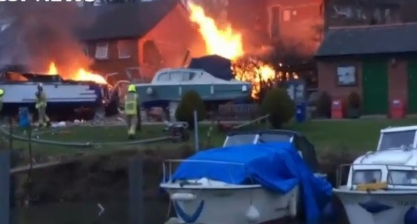 Human remains found at Oxford home after huge explosion