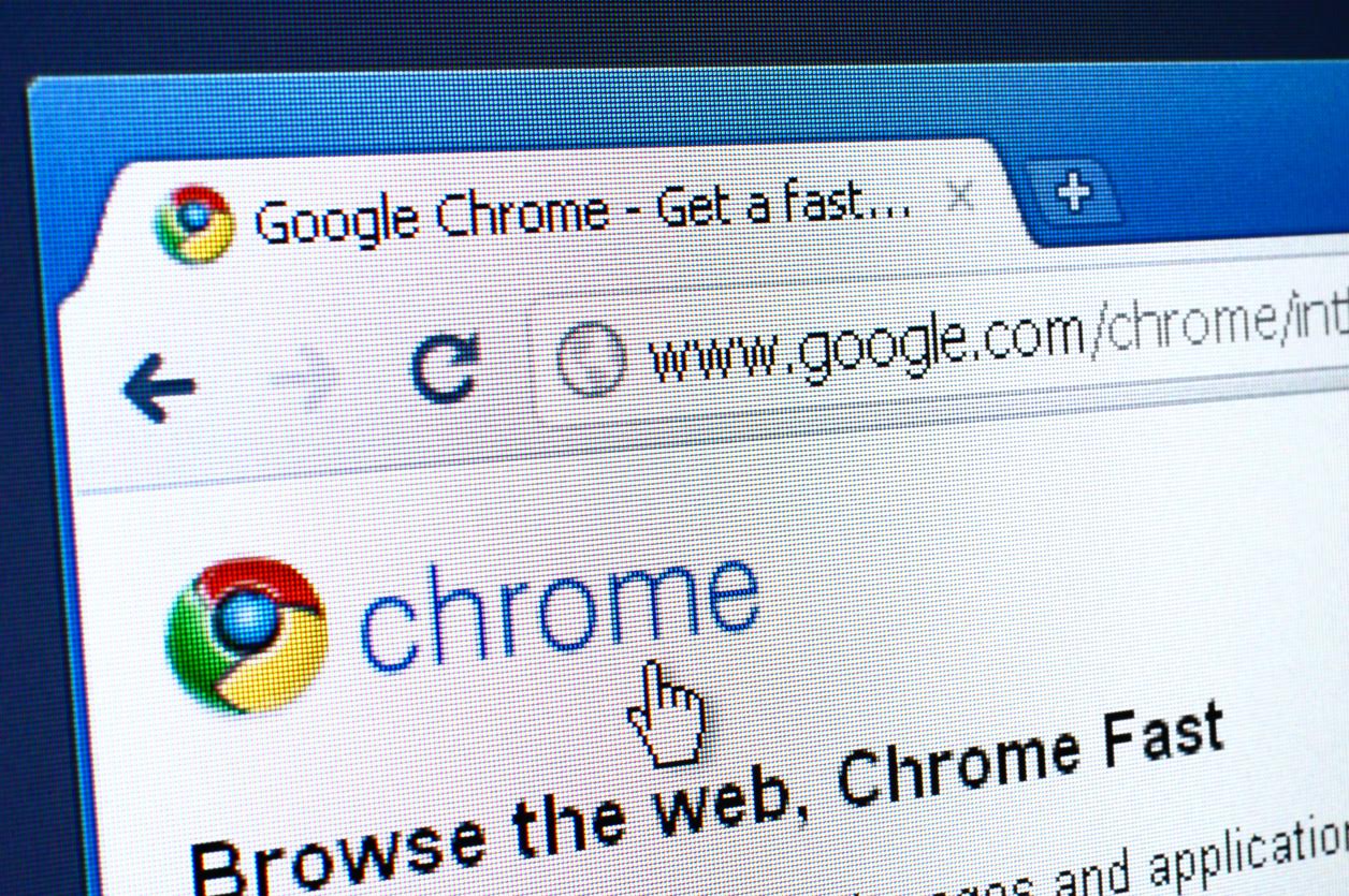 what does the google chrome hack look like