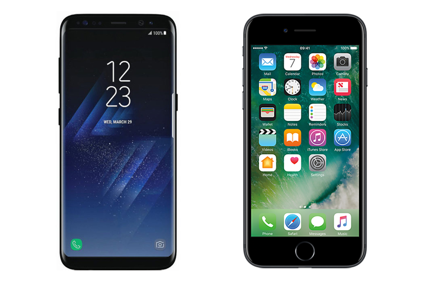 Galaxy S8 ou iPhone 7? Veja o comparativo de smartphones Top de linha nesta semana