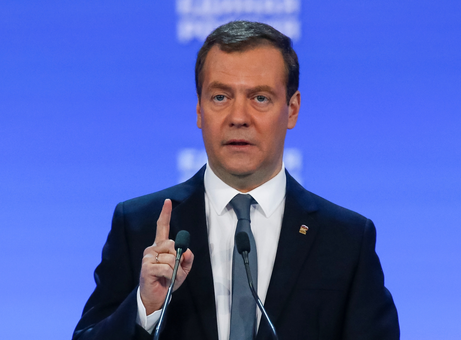 Russian Prime Minister Dmitry Medvedev Says St Petersburg Explosion A
