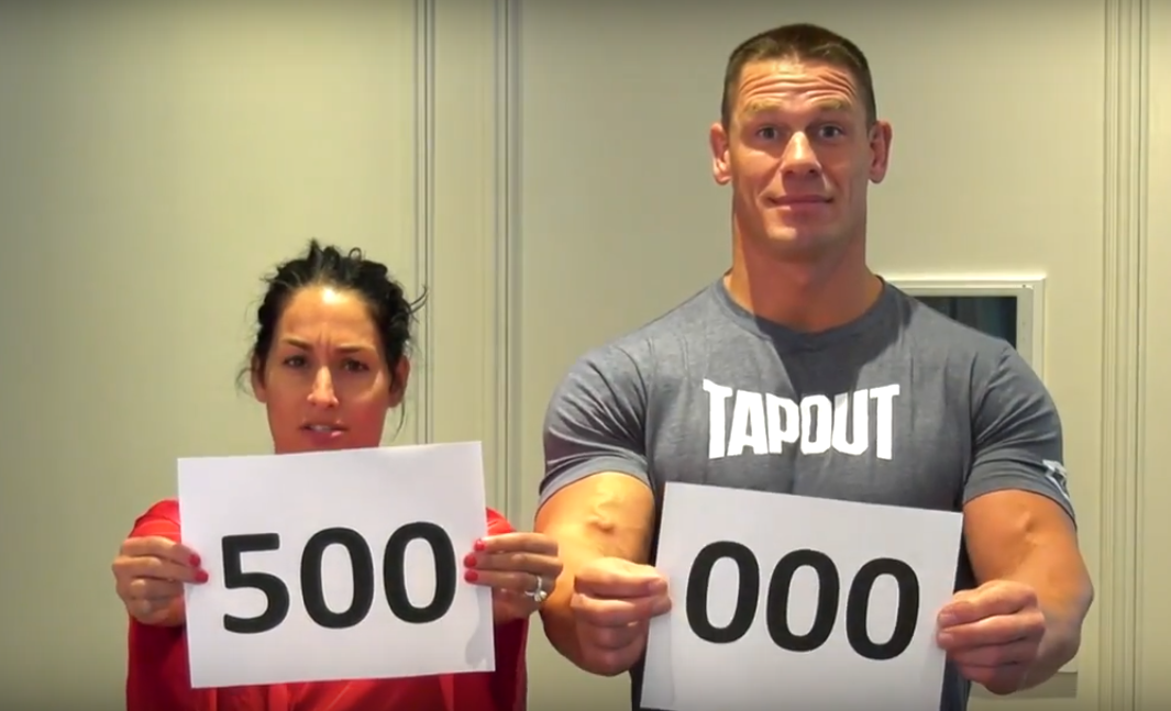 John Cena And Nikki Bella Keep Their Word And Strip Down In Hilarious Naked Dancing Video
