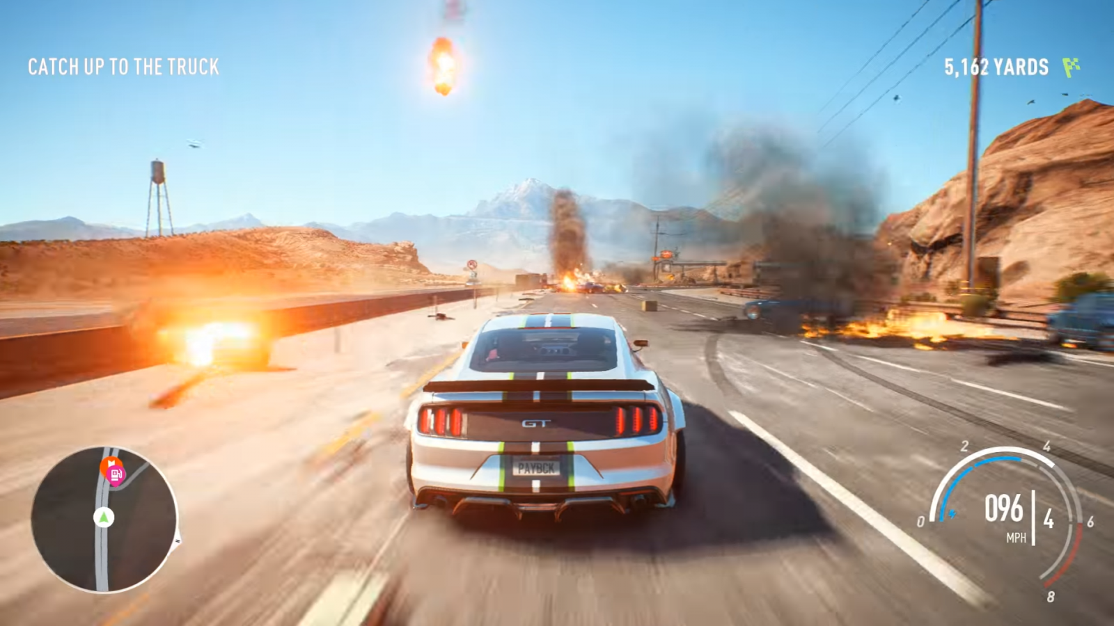 is need for speed payback ps4 2 player