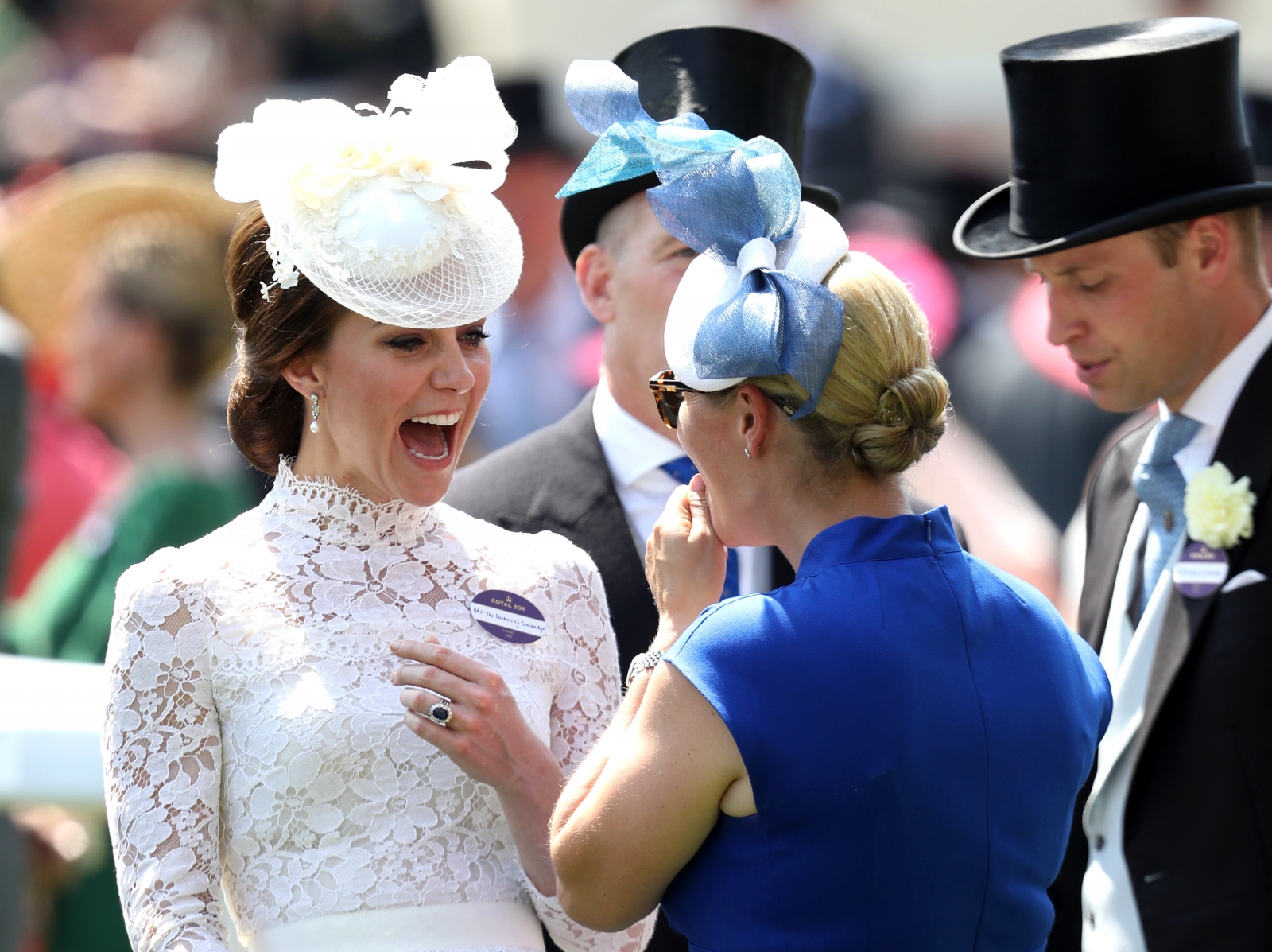 No horsing around: Kate Middleton plays it safe in nearly-identical Royal Ascot outfit to 2016's