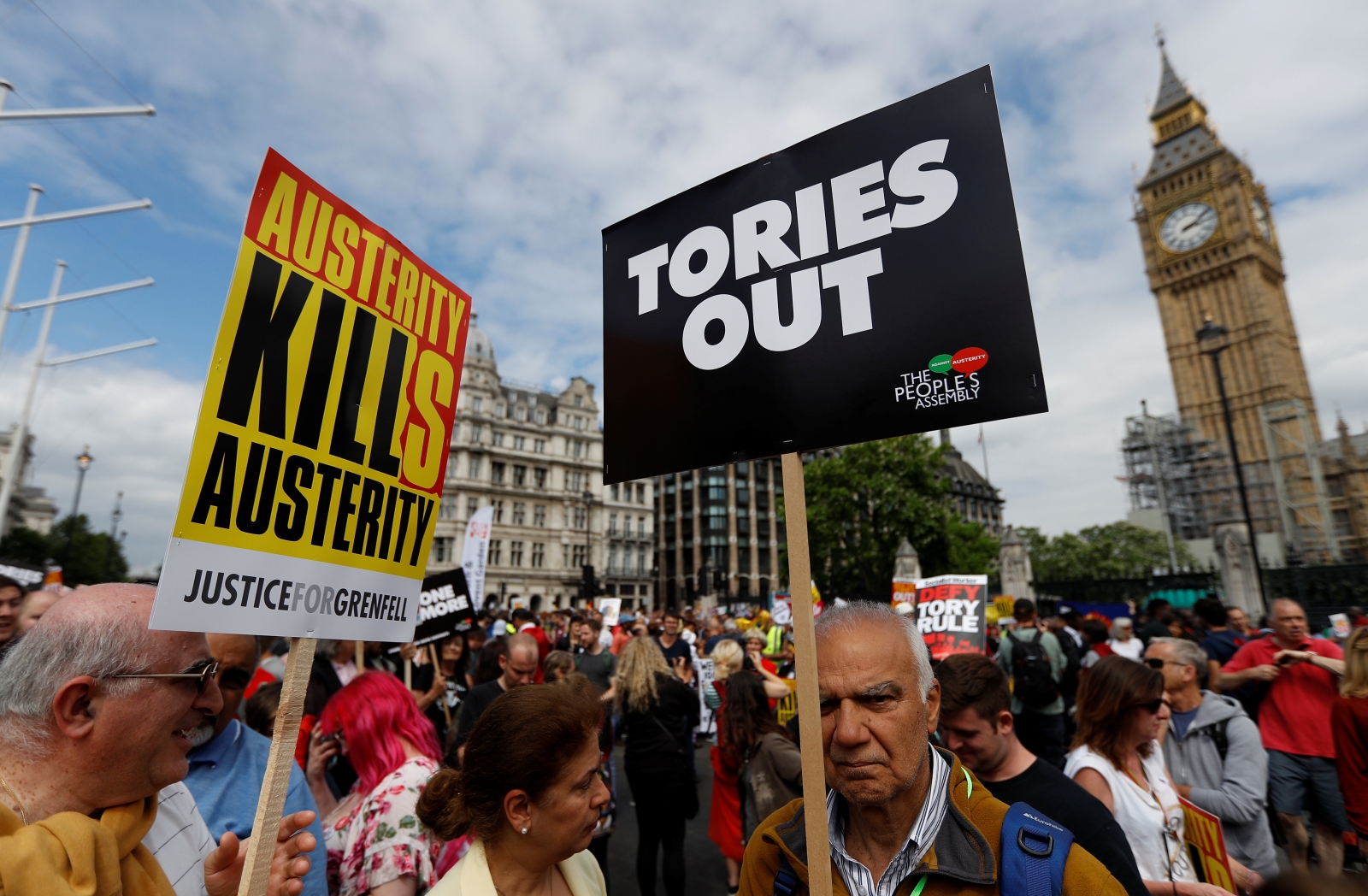 Not One Day More London Marches To Protest Conservative Government And Austerity 