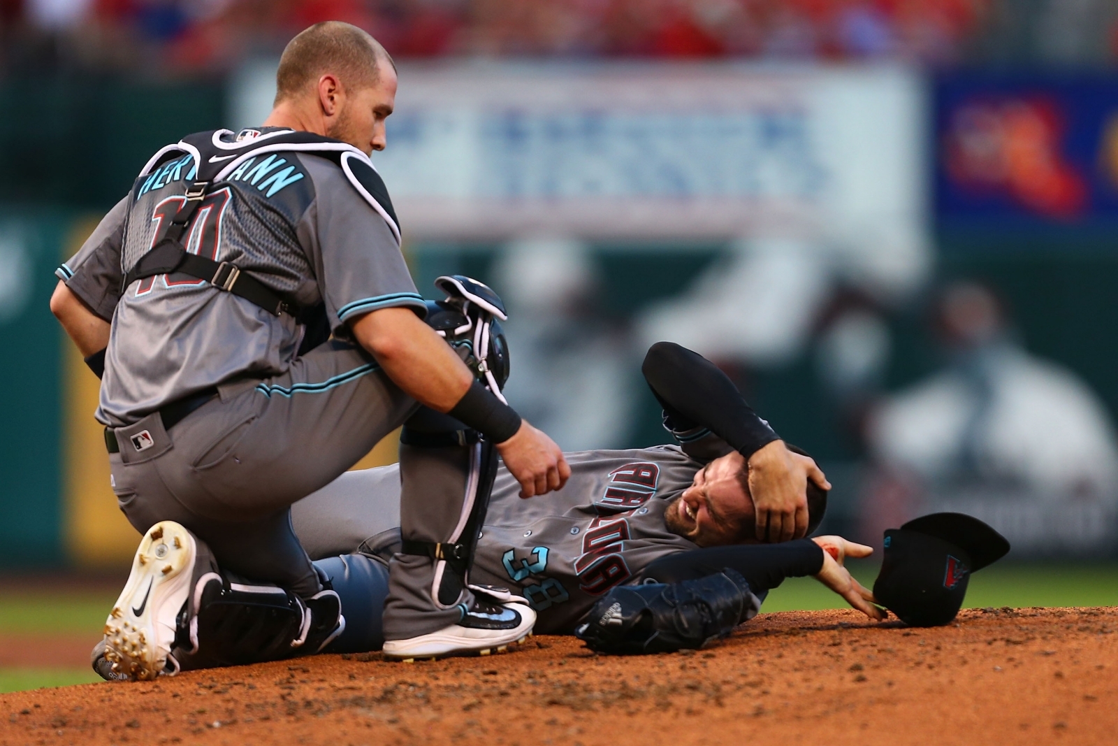 Watch The Terrifying Moment A Baseball Pitcher Is Hit On The Head By A