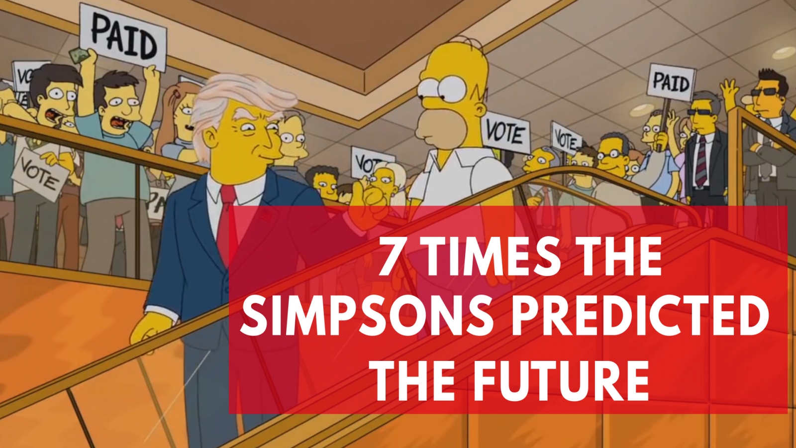 Everything The Simpsons has correctly predicted