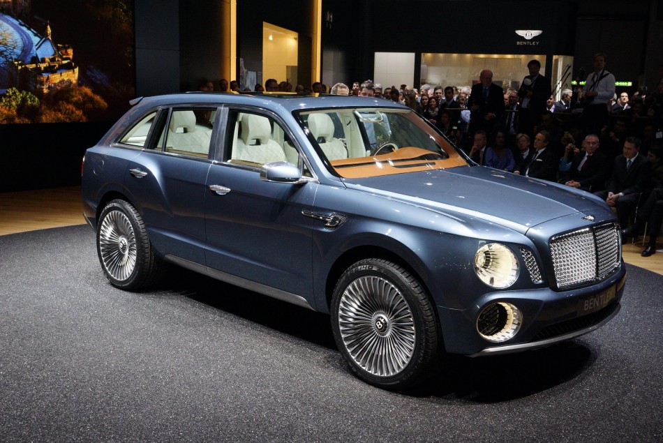 Geneva Motor Show: Bentley Reveals All-New SUV [PICTURES]
