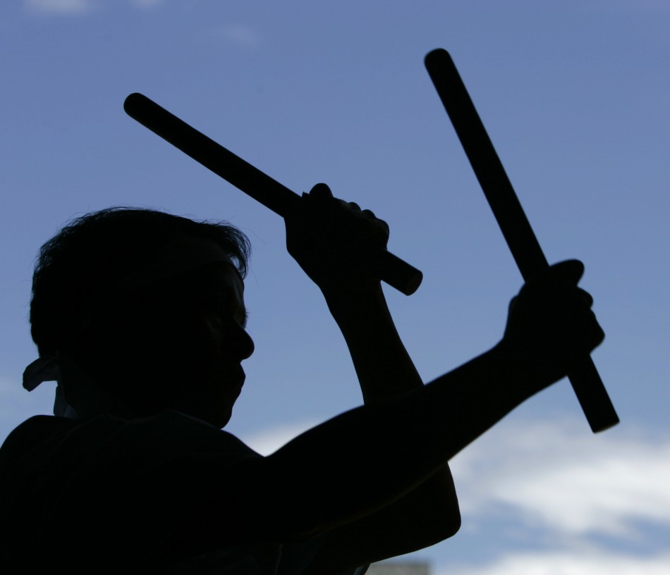 Japan Female Drumstick Exorcist Sachiko Eto Hanged