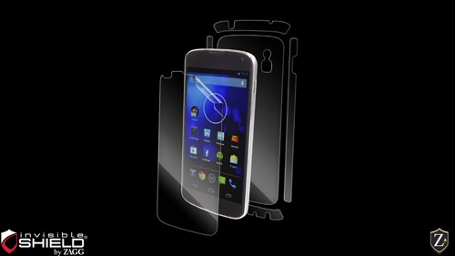 InvisibleSHIELD provides screen and full body protection including all four sides of your phone InvisibleSHIELD by Zagg