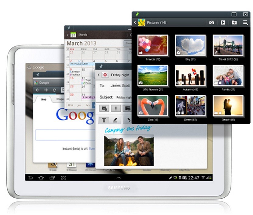 Samsung Galaxy Note 10.1 is powered by Exynos 4 1.4 quad-core processor. Samsung Galaxy Note 10.1