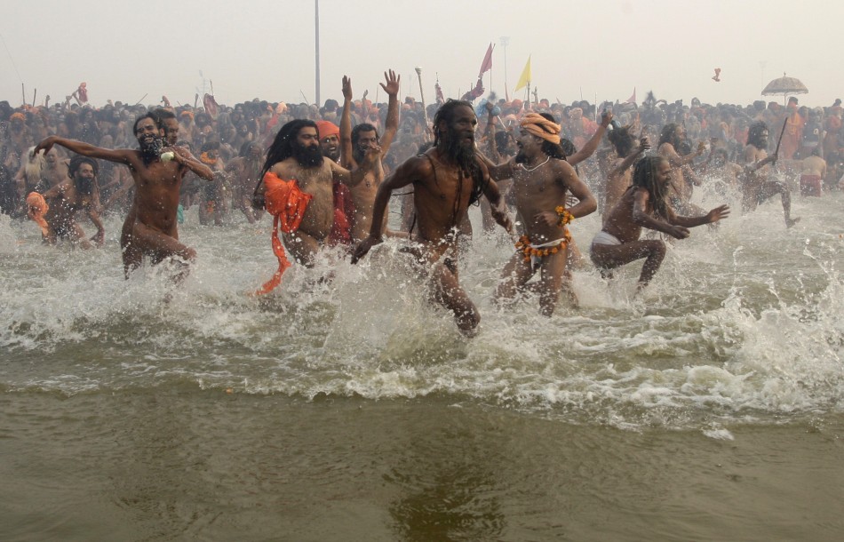 Indias Kumbh Mela Festival 100 Million People Swim In Ganges Photos 1514