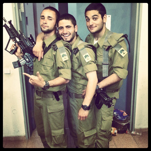 Stoned, naked, armed and dangerous: more disturbing images from an Israeli soldiers Instagram 