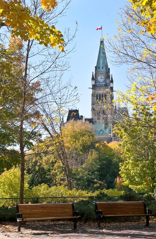 GPI Score:1.306
Perceived Criminality in Society: 2
Homicides: 1
Jailed Population: 1.50
Access to Weapons: 2
Political Instability: 1
Pictured: The Canadian Parliament seen from Major's Hill park
8.Canada
