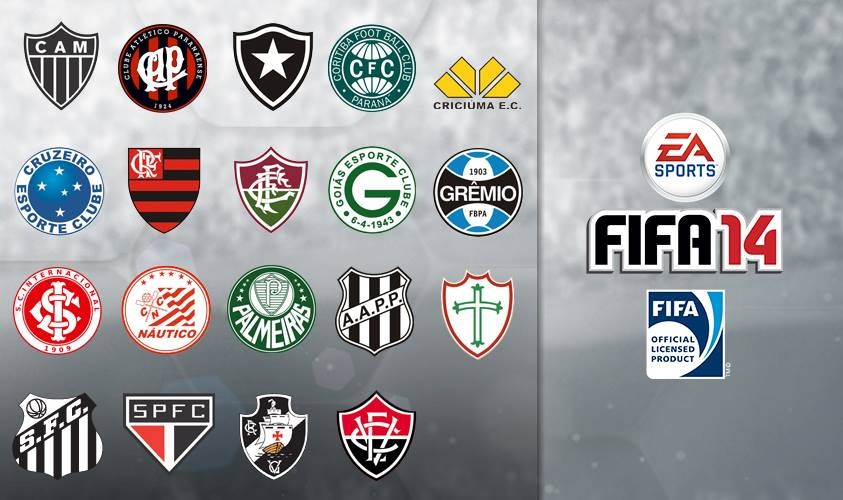 FIFA 14 Gets 19 Licensed Brazilian Football Clubs