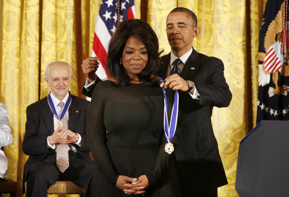 Oprah Winfrey Awarded Medal of Freedom America's Highest Civilian Honour