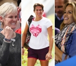 Judy Murray, Amelie Mauresmo and Kim Sears Judy Murray, Amelie Mauresmo and Kim Sears