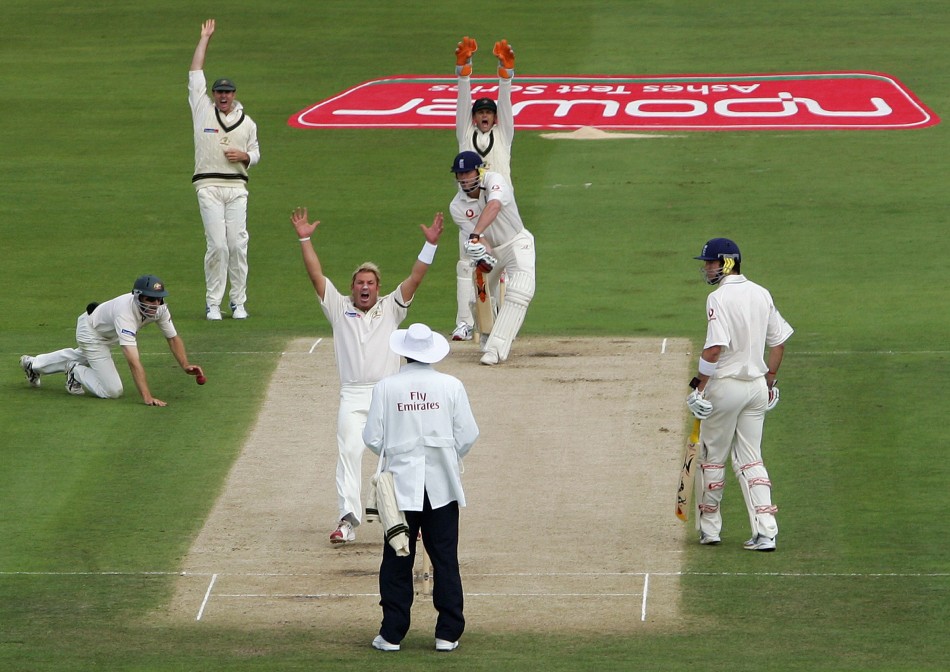 Shrugs off marital problems to take 40 wickets in Australias losing Ashes campaign. 2005 with 96 Test wickets, a world record that still stands.
