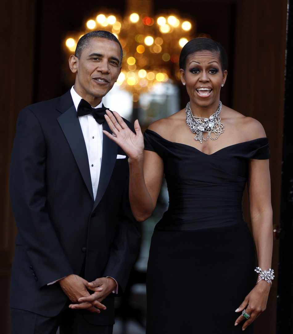 Revealed: Michelle says Barack Obama wore the same tux and shoes for 8 ...