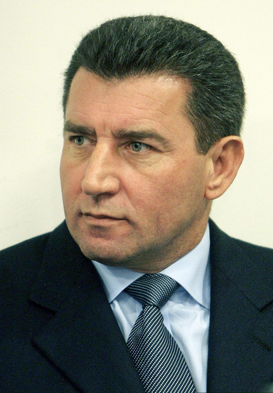 Croatian General Ante Gotovina sits in the court room of the U.N. war crimes tribunal