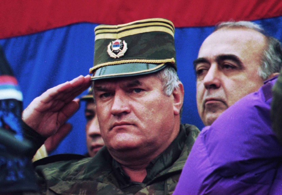osnian Serb army commander General Radko Mladic