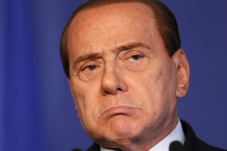 Italy's Prime Minister Berlusconi