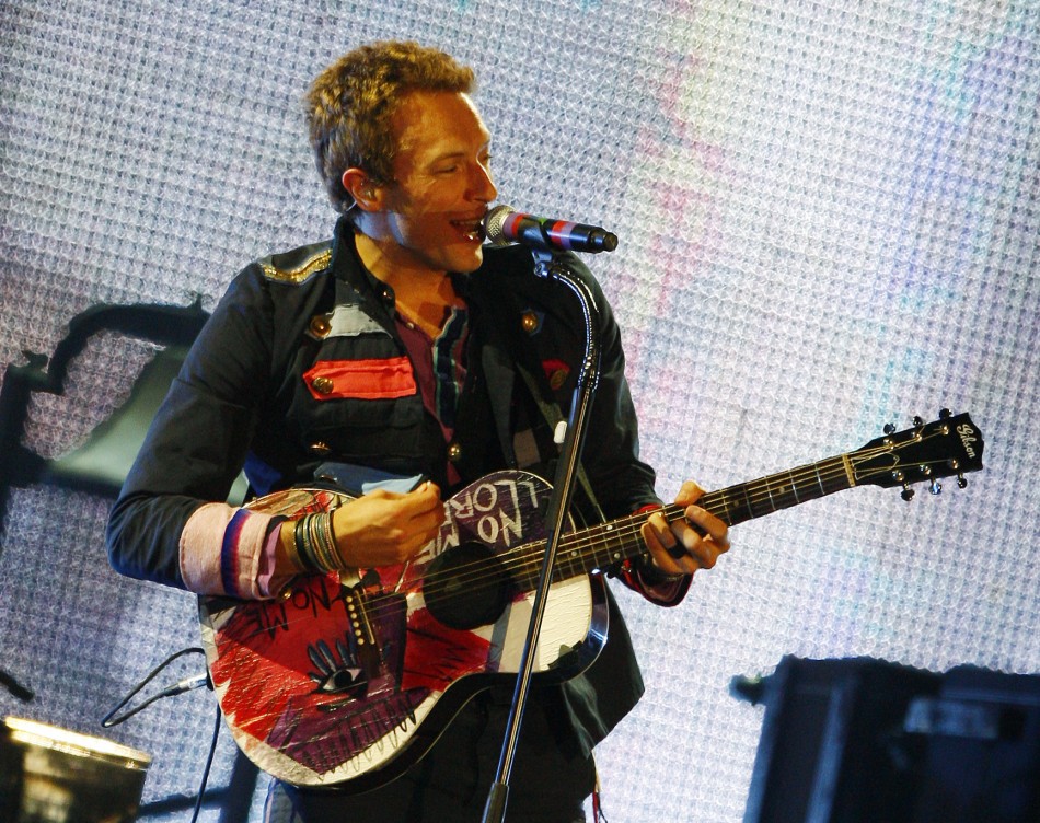 Rock band Coldplay has topped the album charts with their fifth studio album quotMylo Xylotoquot