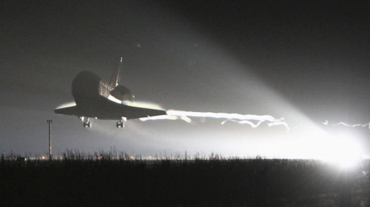 Space shuttle Endeavour lands at the Kennedy Space Center in Cape Canaveral, Florida June 1, 2011
