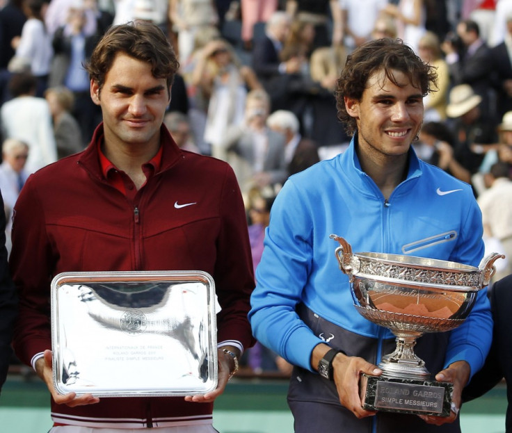 Roger Federer and Rafael Nadal